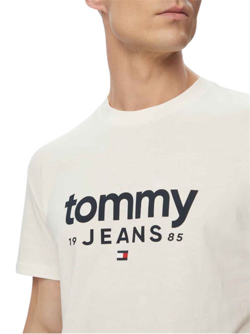 T-shirt slim fit con stampa Tommy Jeans | DM0DM23376YBH